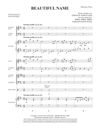 Book cover for Beautiful Name (Consort) - Full Score