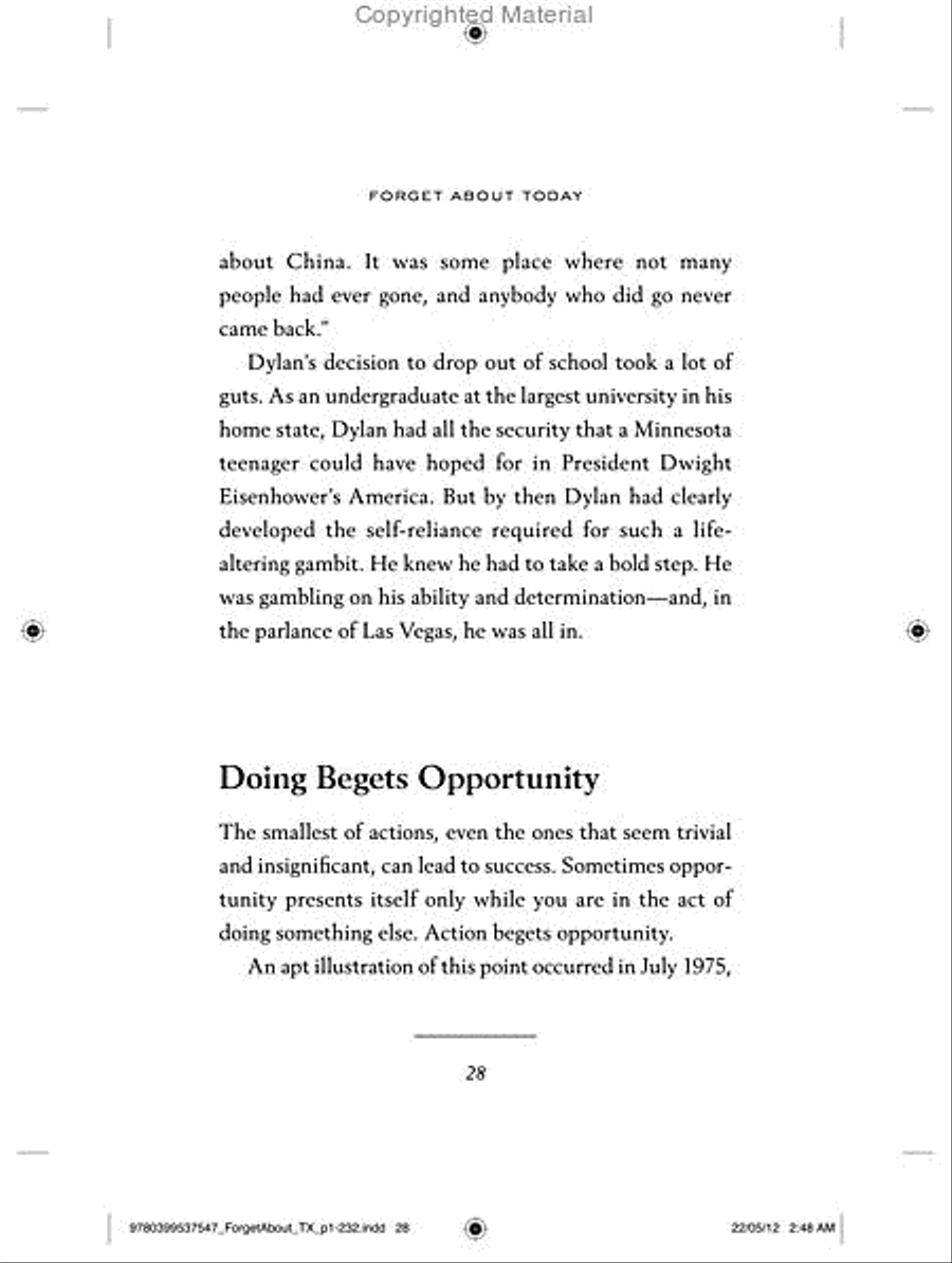 Forget About Today Guitar scores gallery preview page 29