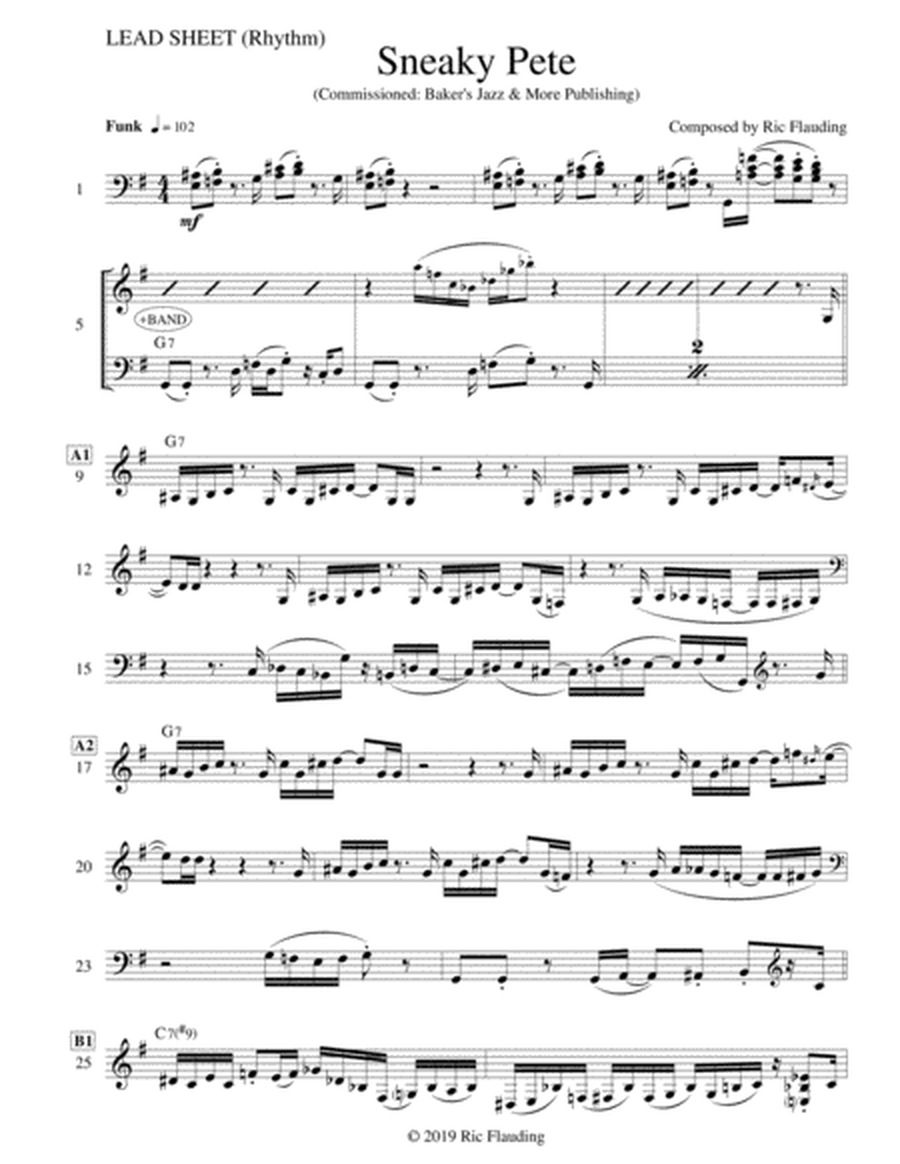 Sneaky Pete (Lead Sheet-Rhythm) image number null