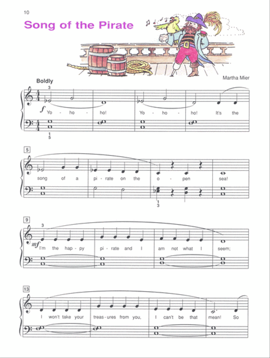 Alfred's Basic Piano Course Graduation Book, Level 1A Piano Method scores gallery preview page 3