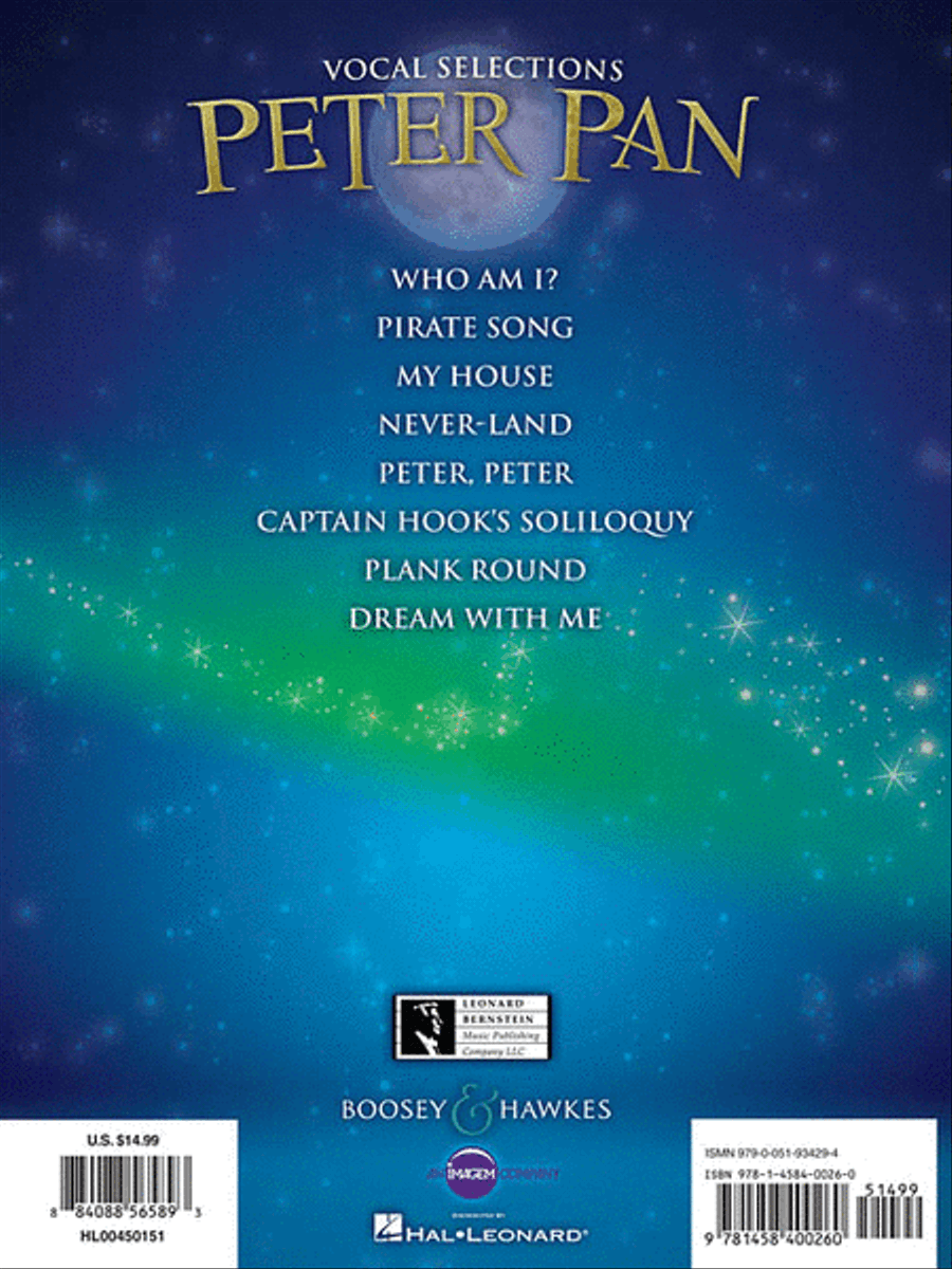 Peter Pan Peter Pan Voice scores gallery preview page 2