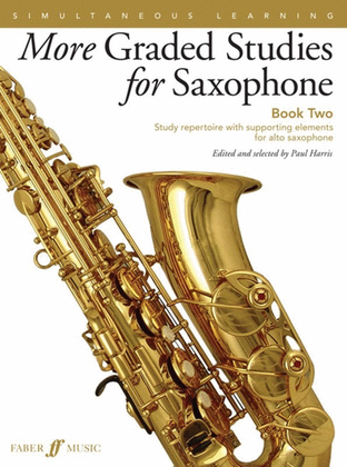 Book cover for More Graded Studies For Saxophone Book 2