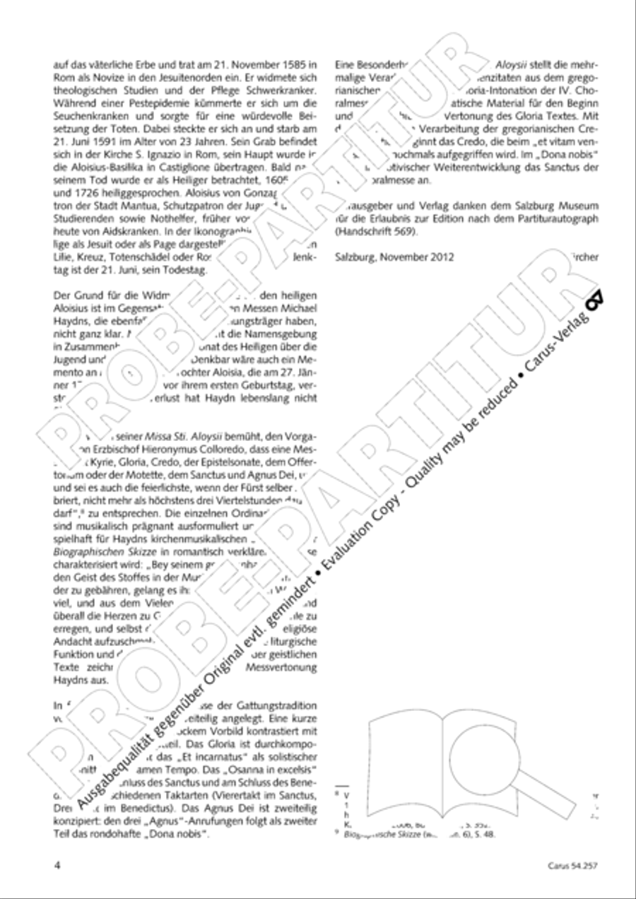 Missa Sancti Aloysii SSA scores gallery preview page 5