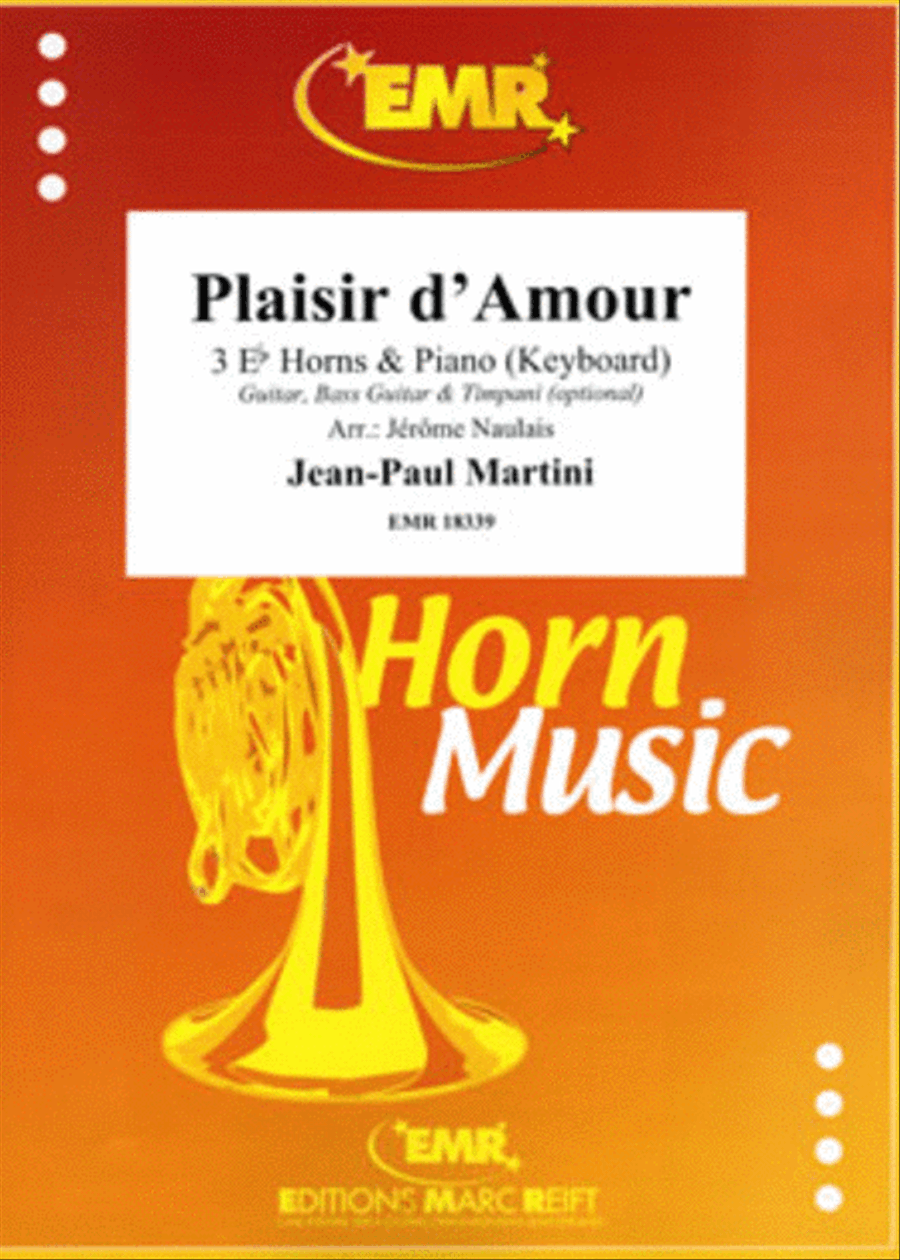 Plaisir d'Amour Horn scores gallery preview page 1