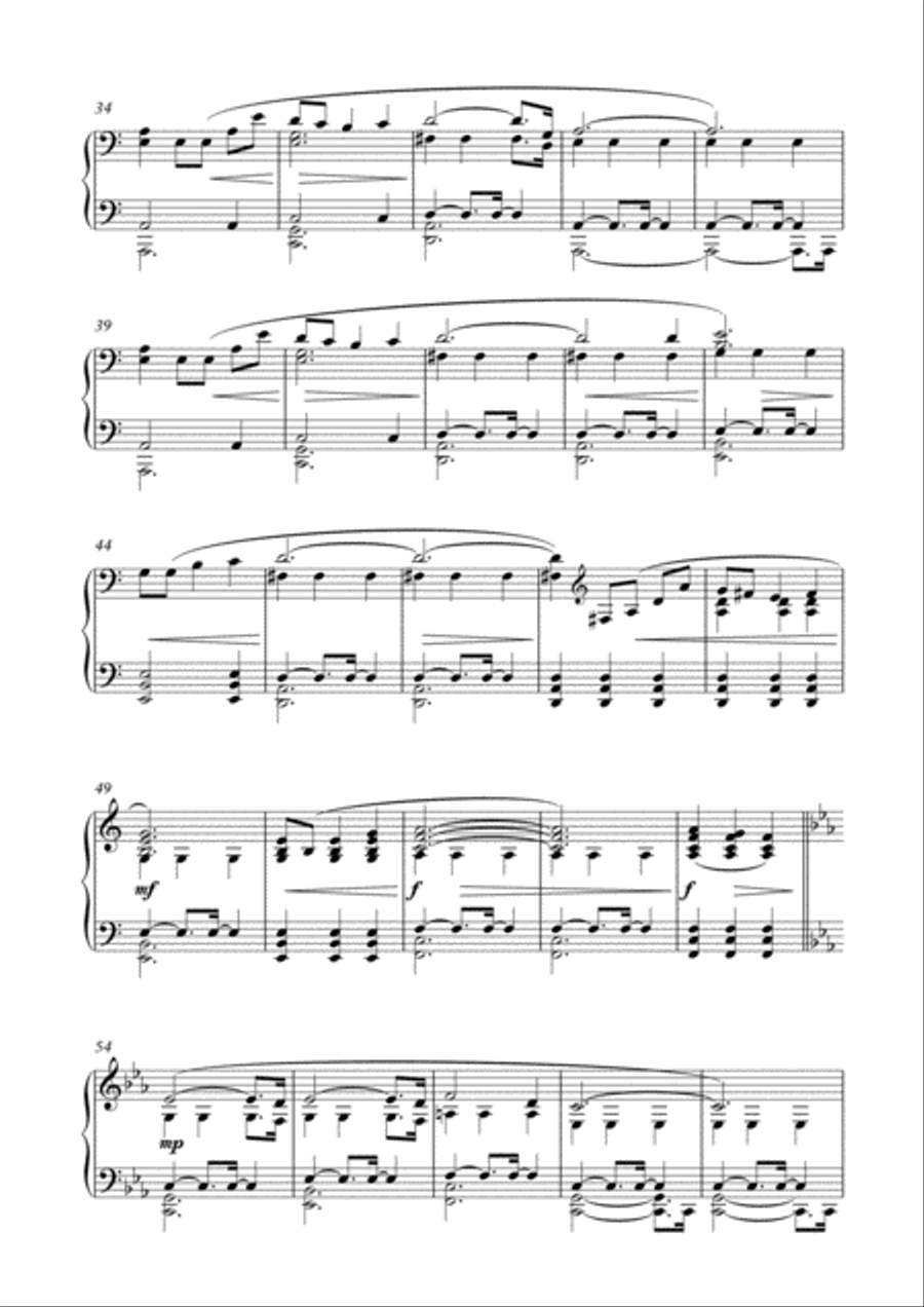 Sunnlíc - Piano Solo Sunnlíc - Piano Solo Piano Solo scores gallery preview page 2