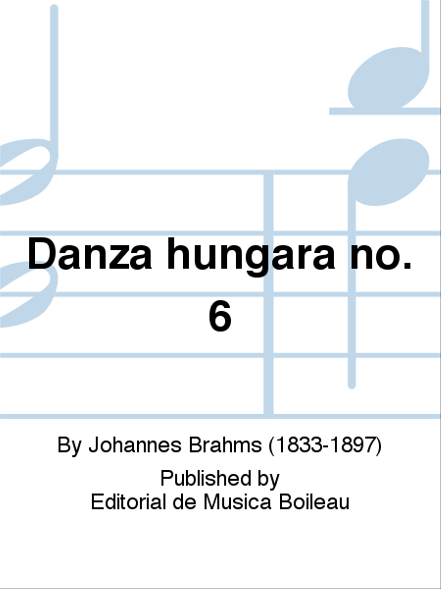 Danza hungara no. 6 Cello scores gallery preview page 1