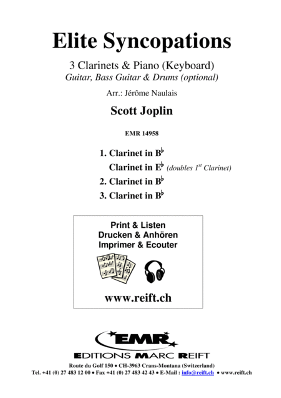 Emperor Waltz Clarinet scores gallery preview page 2