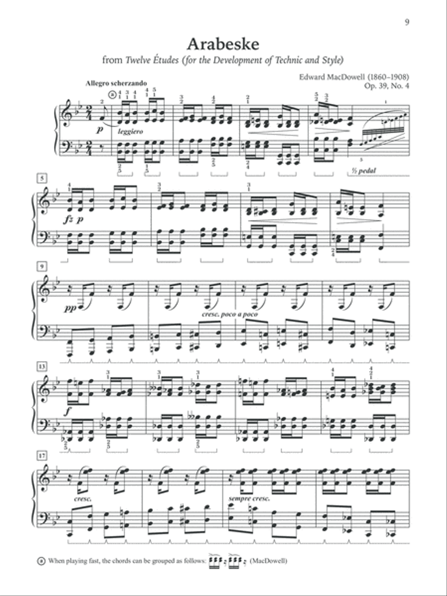 Classics for the Advancing Pianist -- Edward MacDowell, Book 3 Piano Solo scores gallery preview page 3