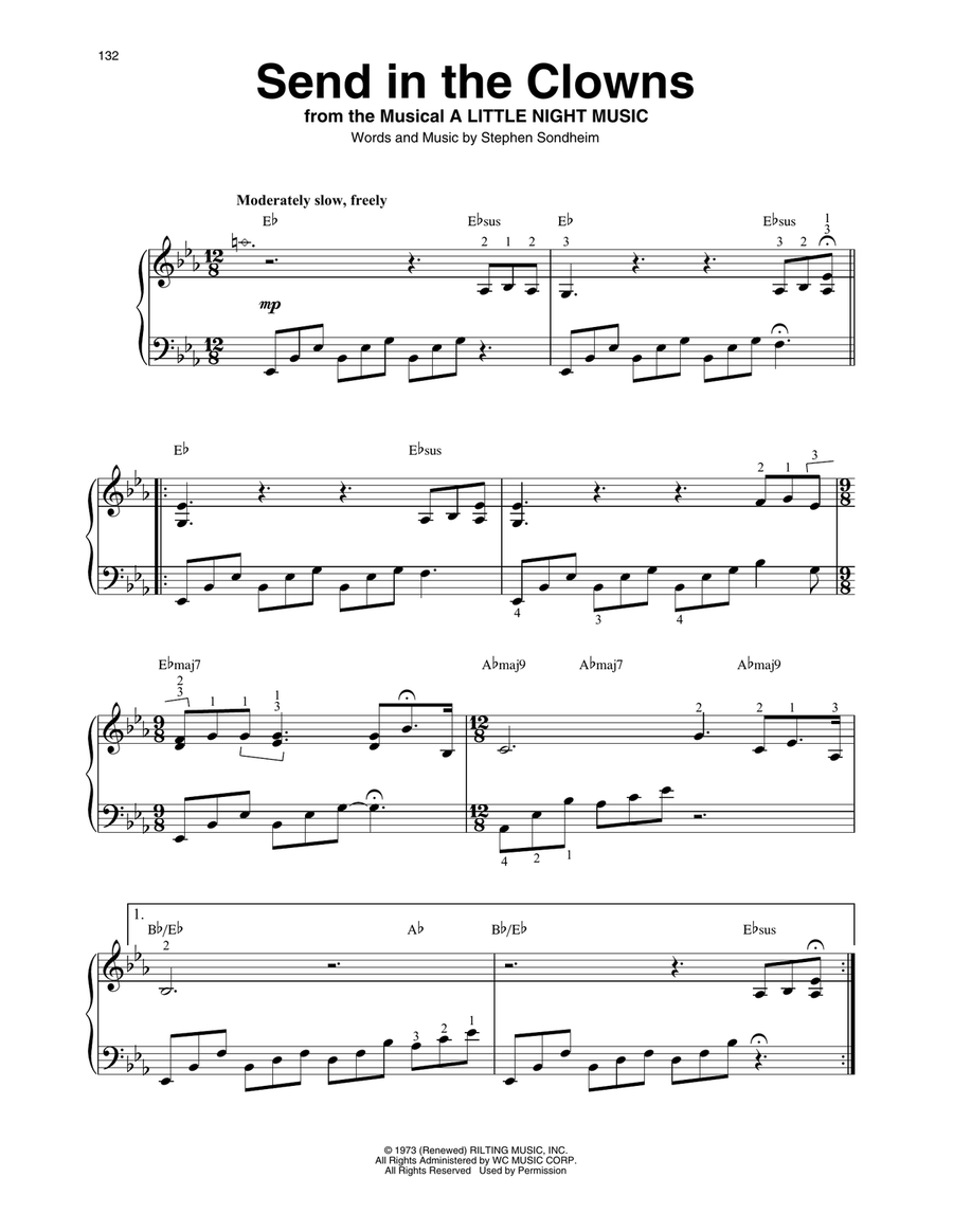 Send In The Clowns (from A Little Night Music)