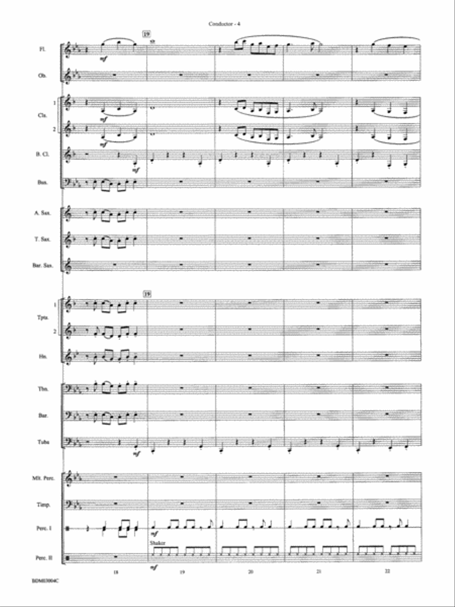 In the Valley of the Ancients: Score Concert Band scores gallery preview page 5