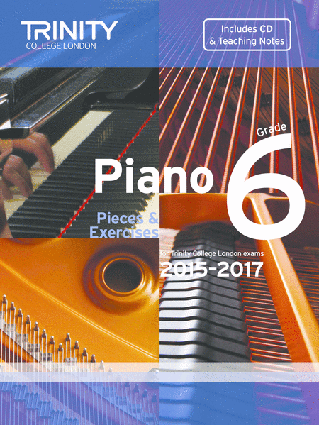 Piano Grade 6 book   CD 2015-2017