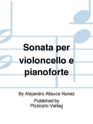 Sonata per violoncello e pianoforte