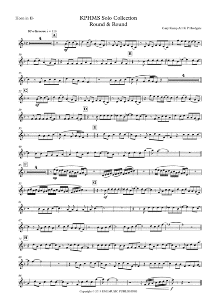 Round And Round Piano scores gallery preview page 5