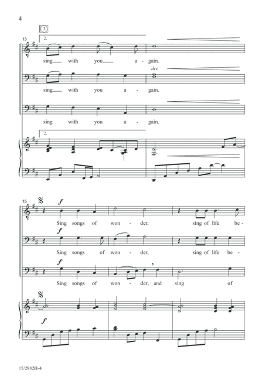 Come in from the Firefly Darkness 3-Part scores gallery preview page 4