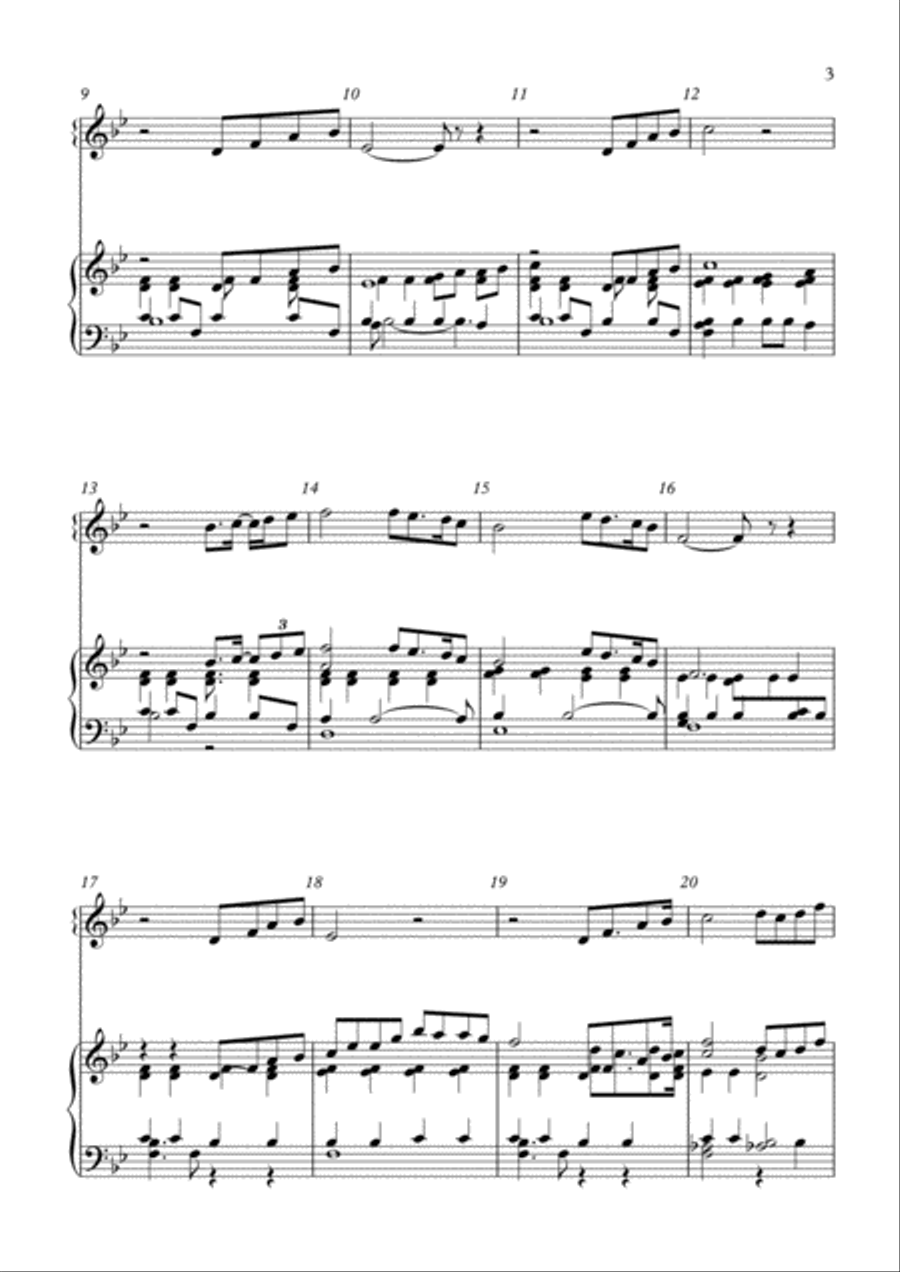 Beauty And The Beast Beauty And The Beast Handbell Choir scores gallery preview page 3