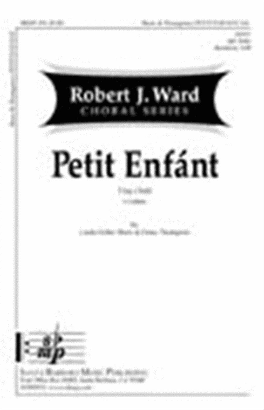 Petit Enfant - SA Octavo Petit Enfant - SA Octavo SA scores gallery preview page 1