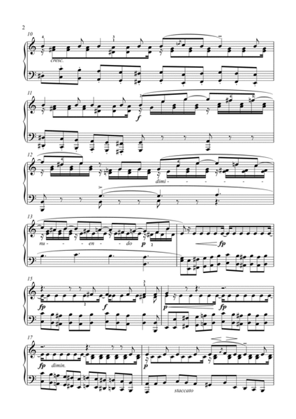 Mendelssohn-Lied ohne Worte Op. 38 No.5(Piano) image number null
