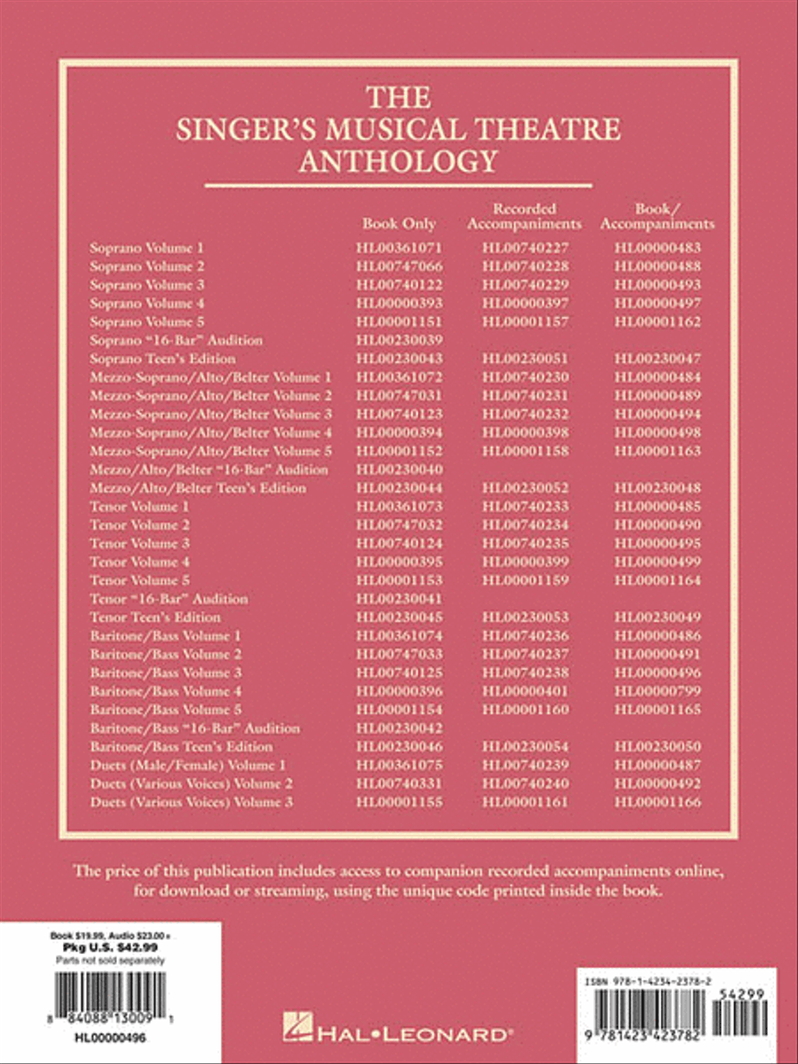 Singer's Musical Theatre Anthology – Volume 3 Baritone Voice scores gallery preview page 2