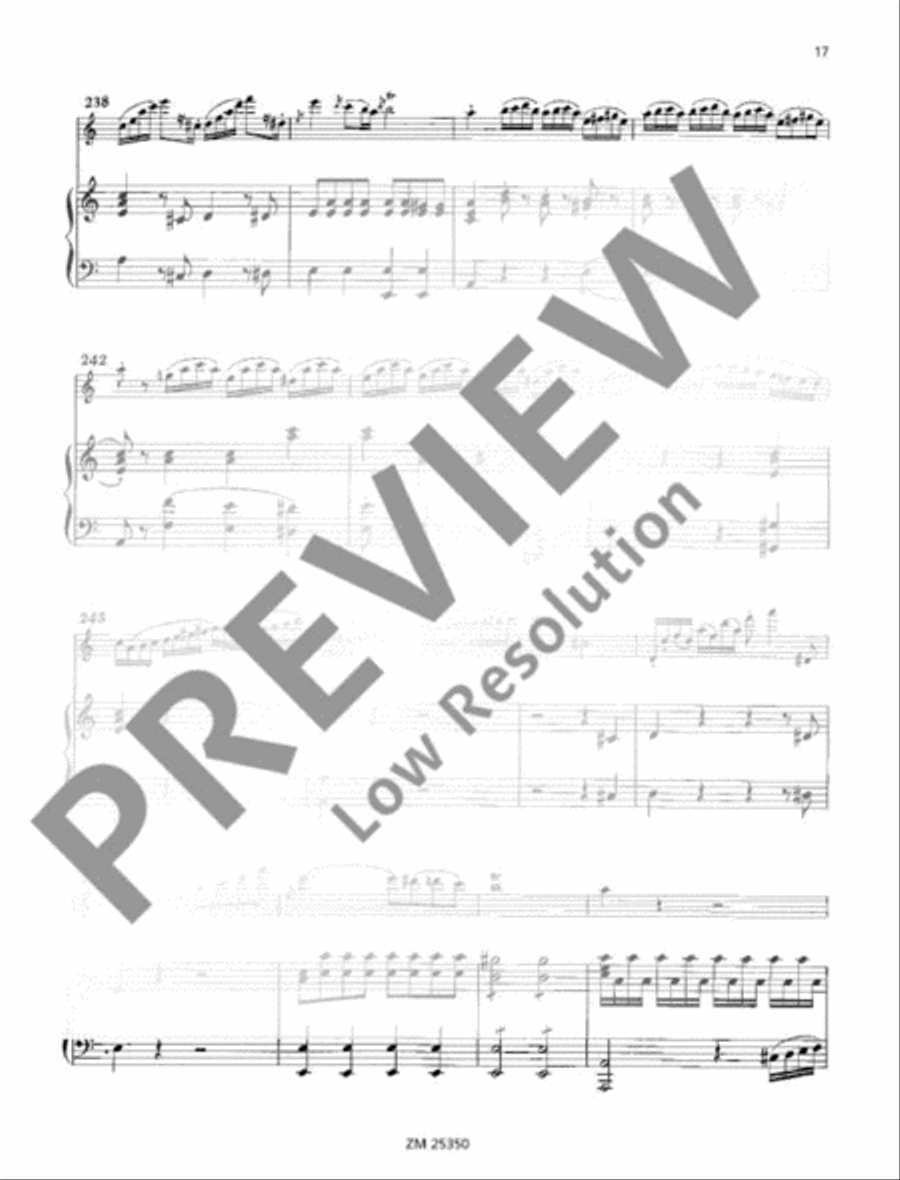 Concerto C major Flute scores gallery preview page 20