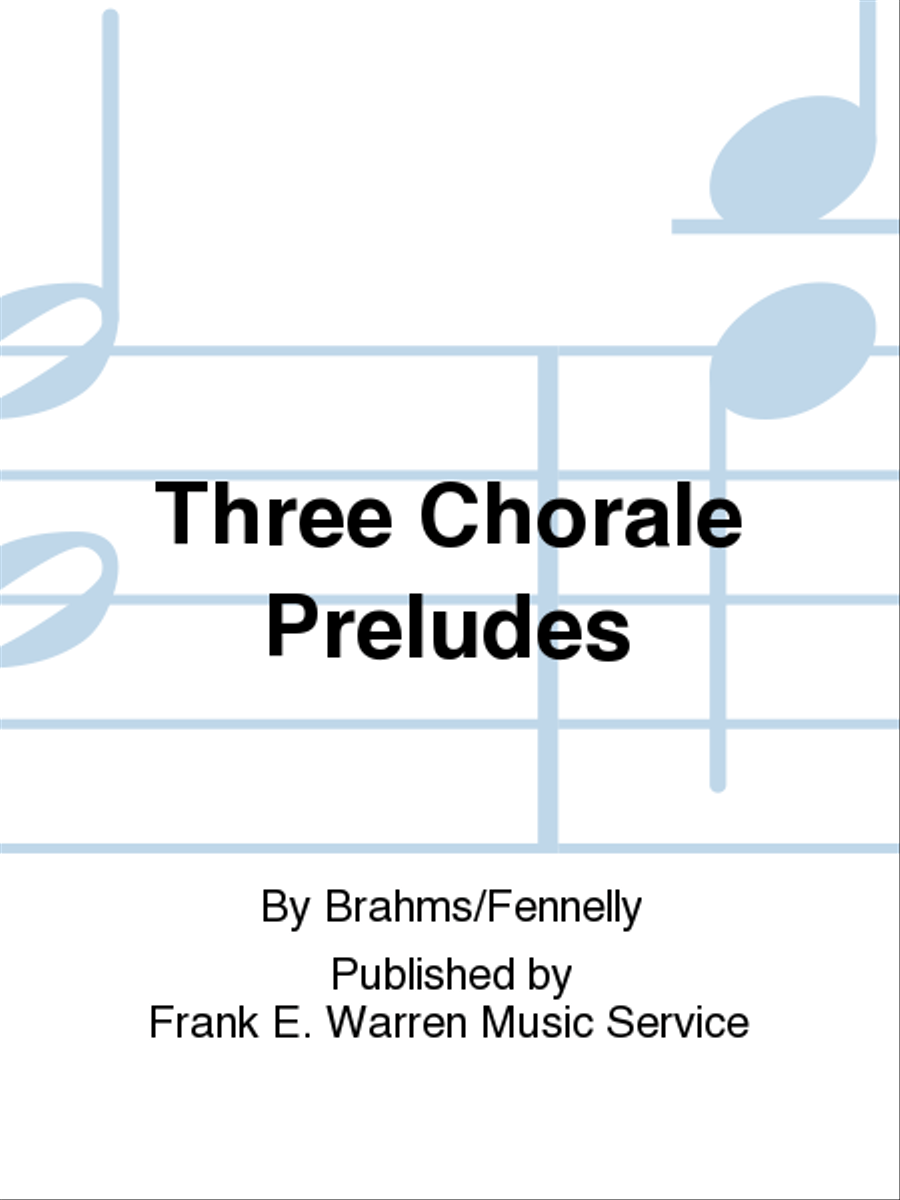 Three Chorale Preludes Brass Quintet scores gallery preview page 1