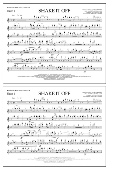 Shake It Off - Flute 1