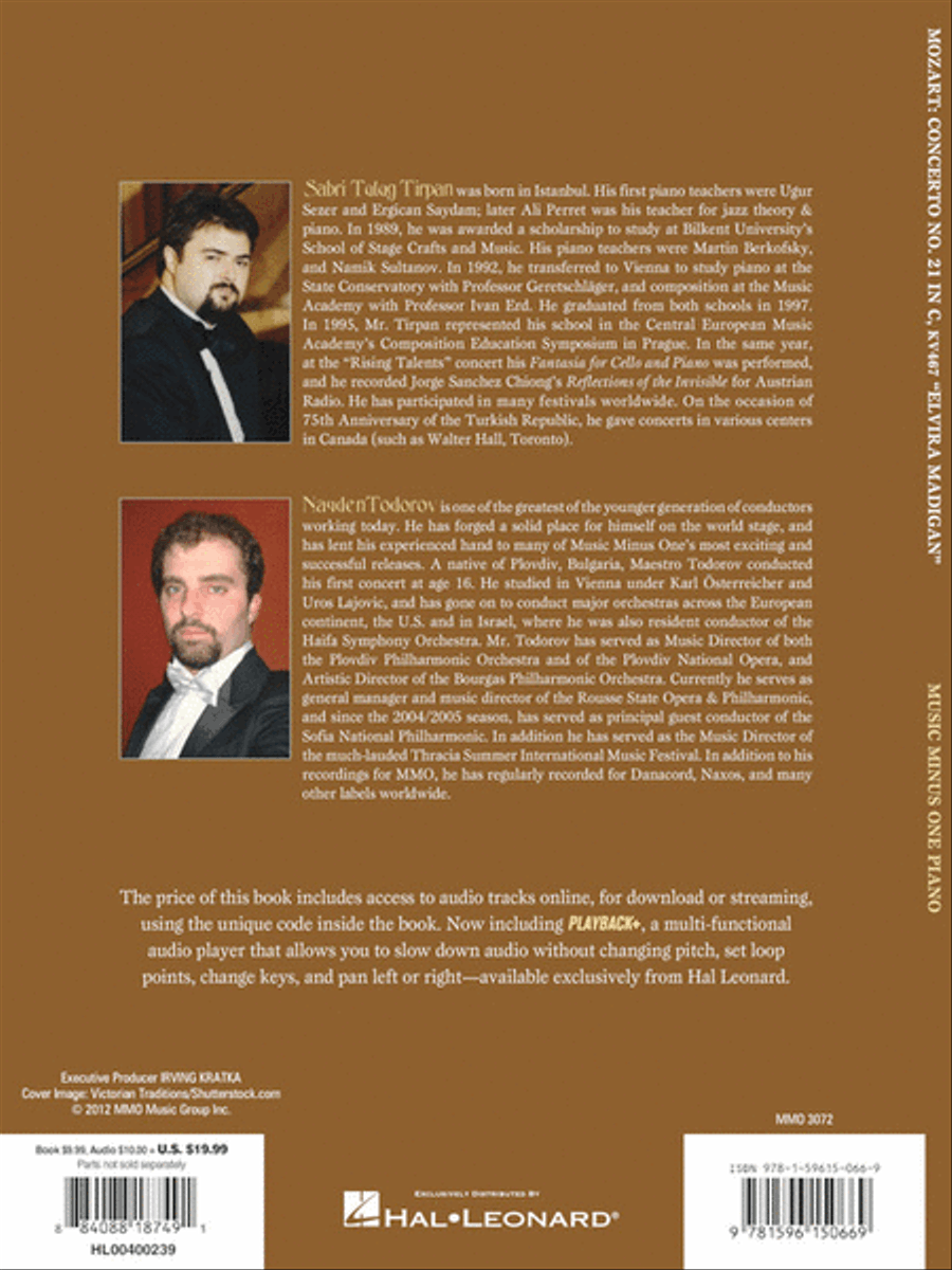 Mozart – Concerto No. 21 in C Major, KV467 “Elvira Madigan” Piano Solo scores gallery preview page 5