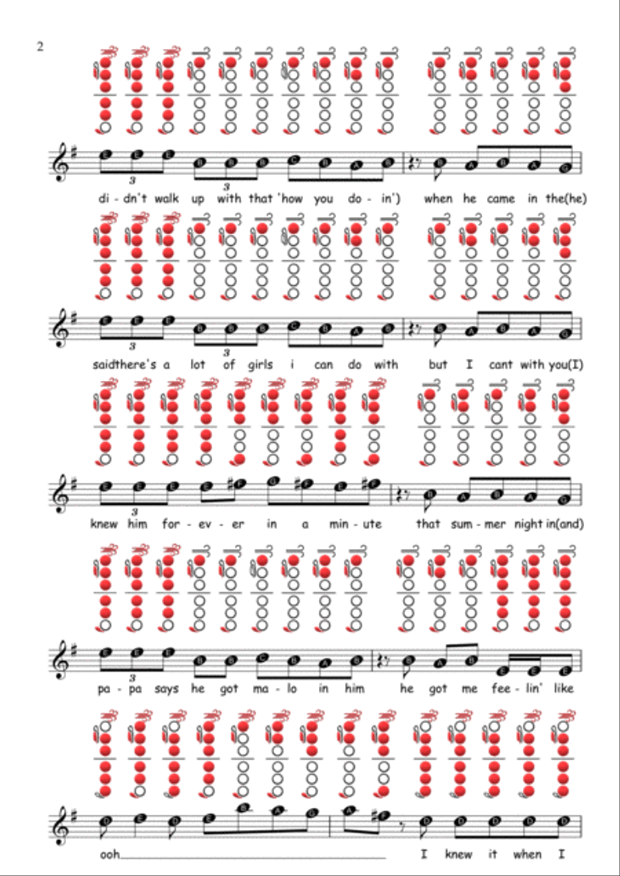 Havana Havana Flute Solo scores gallery preview page 2