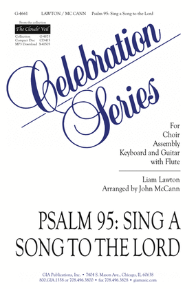 Book cover for Psalm 95: Sing a Song to the Lord