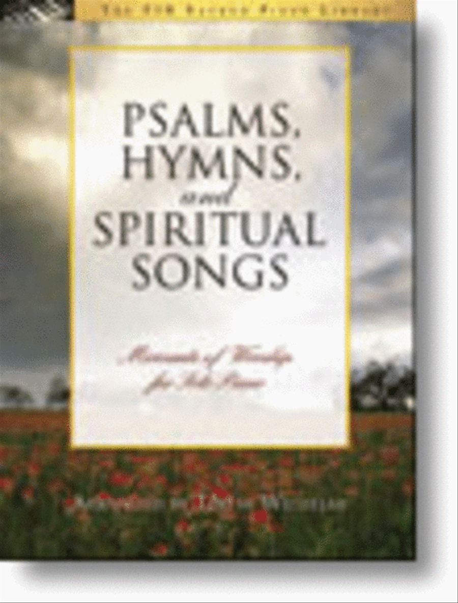 Psalms, Hymns, and Spiritual Songs Piano Solo scores gallery preview page 1