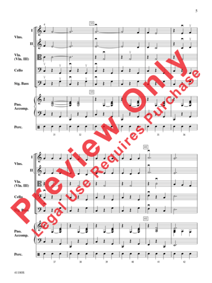 De Colores String Orchestra scores gallery preview page 6