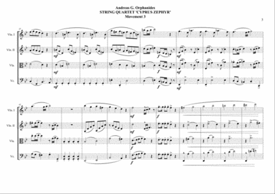 STRING QUARTET 