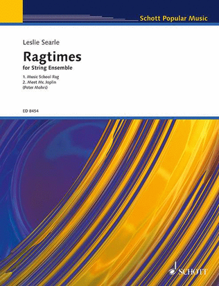 Ragtimes for String Ensemble