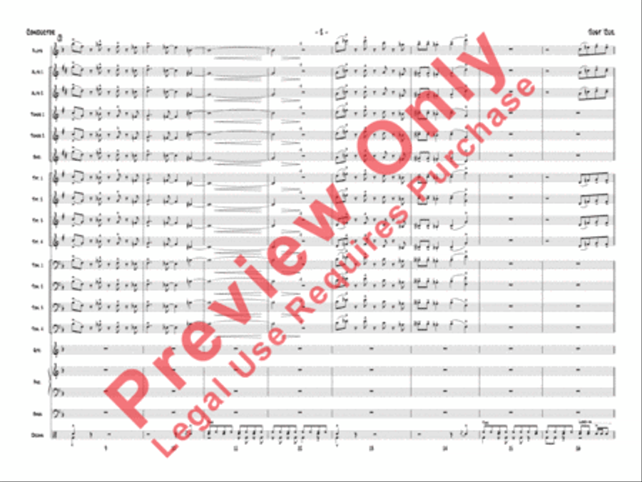 Just 'Cuz Just 'Cuz Jazz Ensemble scores gallery preview page 5