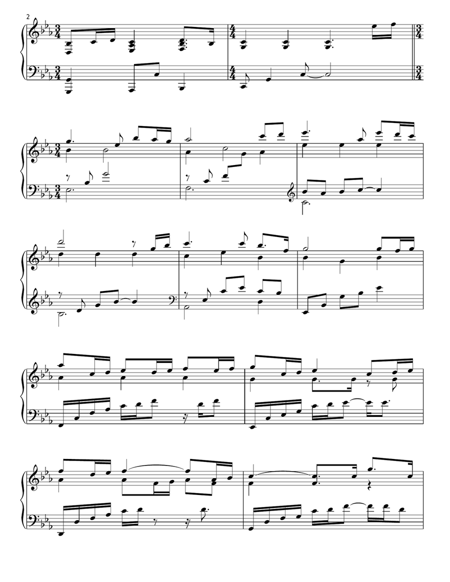 Return With Honor Return With Honor Piano Solo scores gallery preview page 2