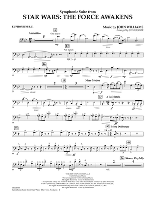 Symphonic Suite from Star Wars: The Force Awakens - Euphonium B.C.