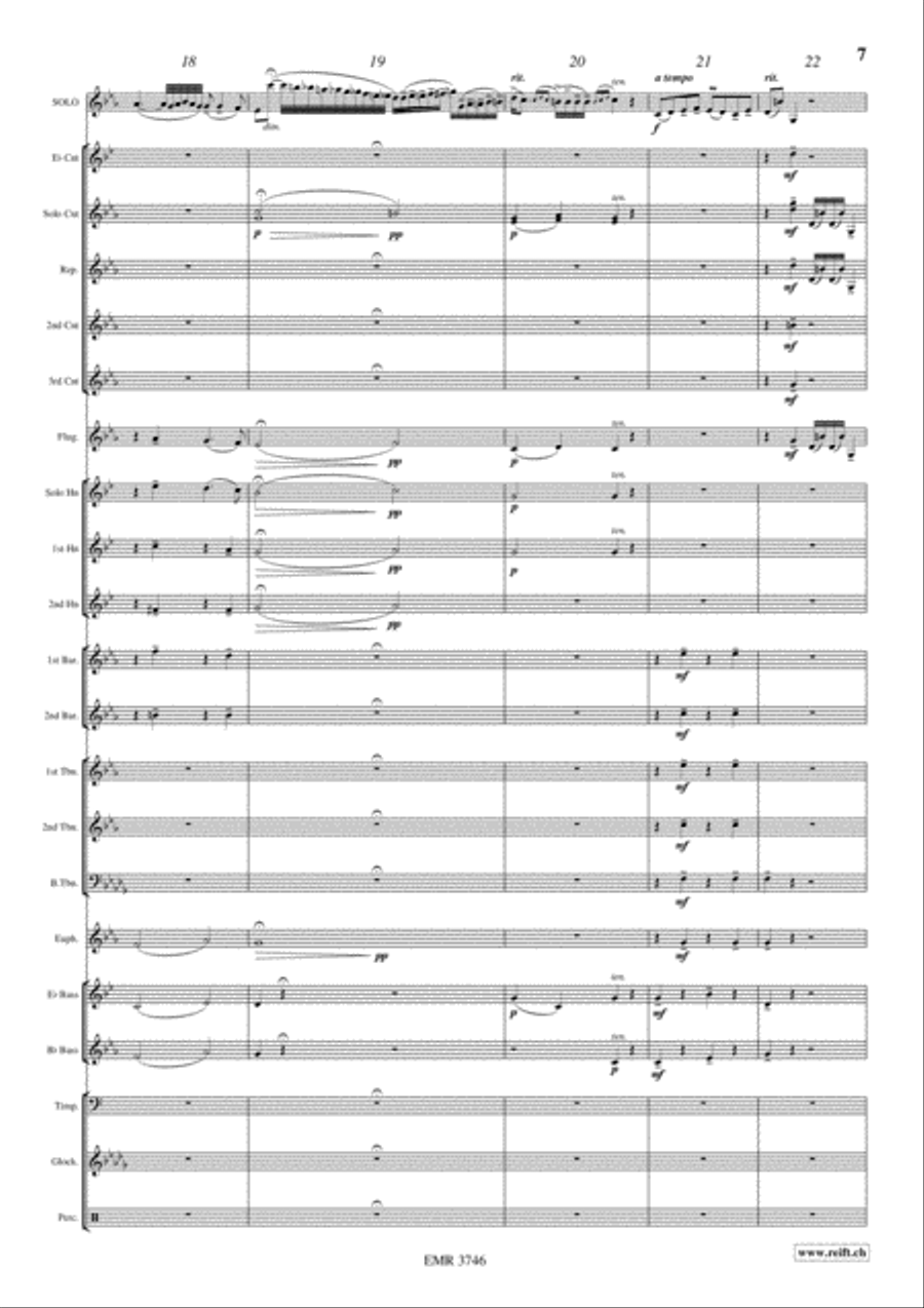 Zigeunerweisen Brass Band scores gallery preview page 8