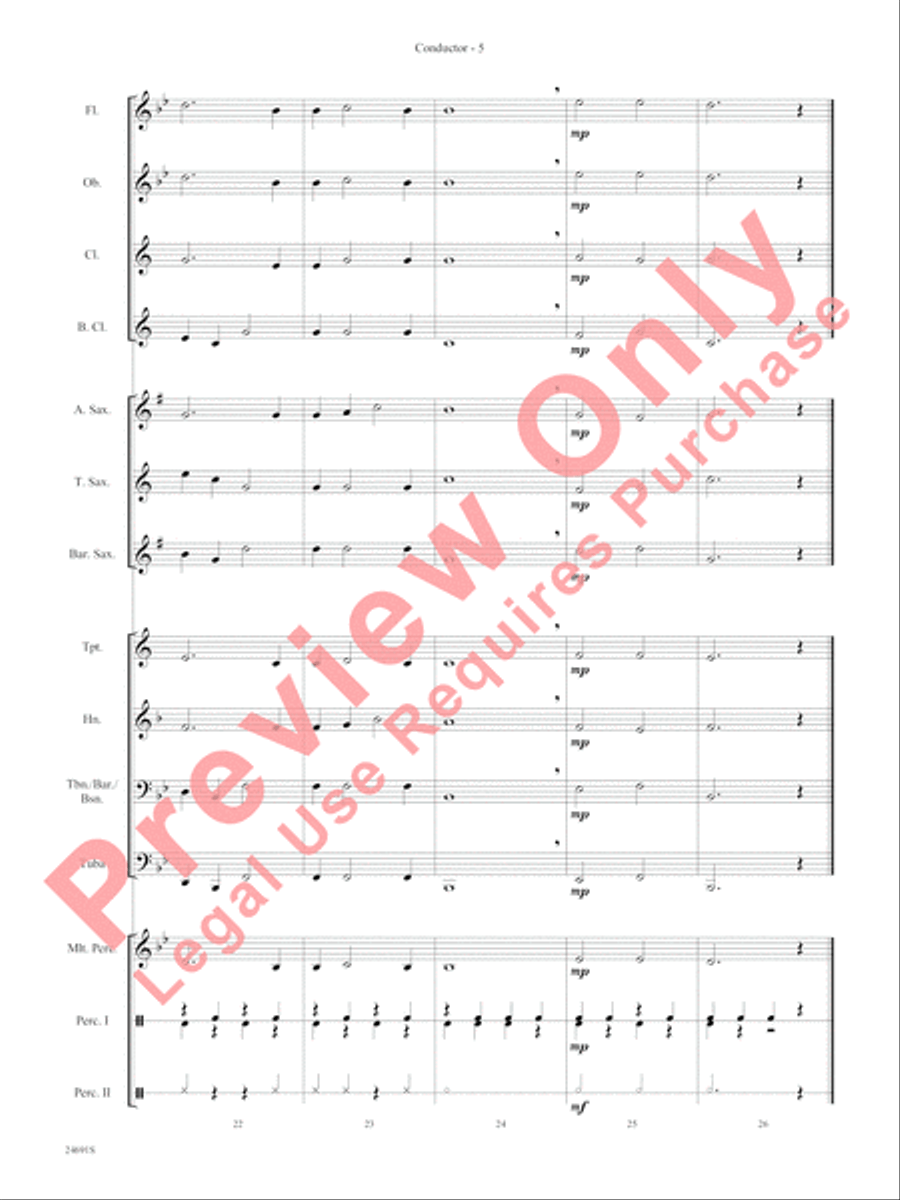 Belwin Very Beginning Band Kit #2 Concert Band scores gallery preview page 8