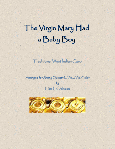 The Virgin Mary Had a Baby Boy for String Quintet image number null