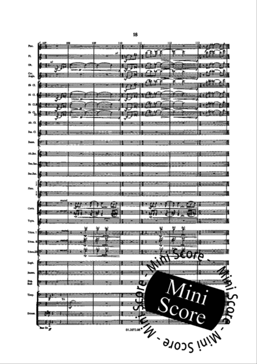 Atmospheres Concert Band scores gallery preview page 22