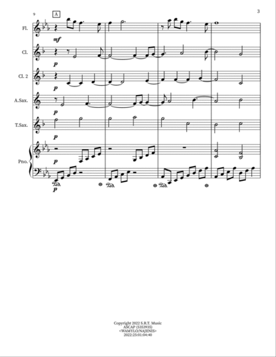 Remembrance Remembrance Small Ensemble scores gallery preview page 3