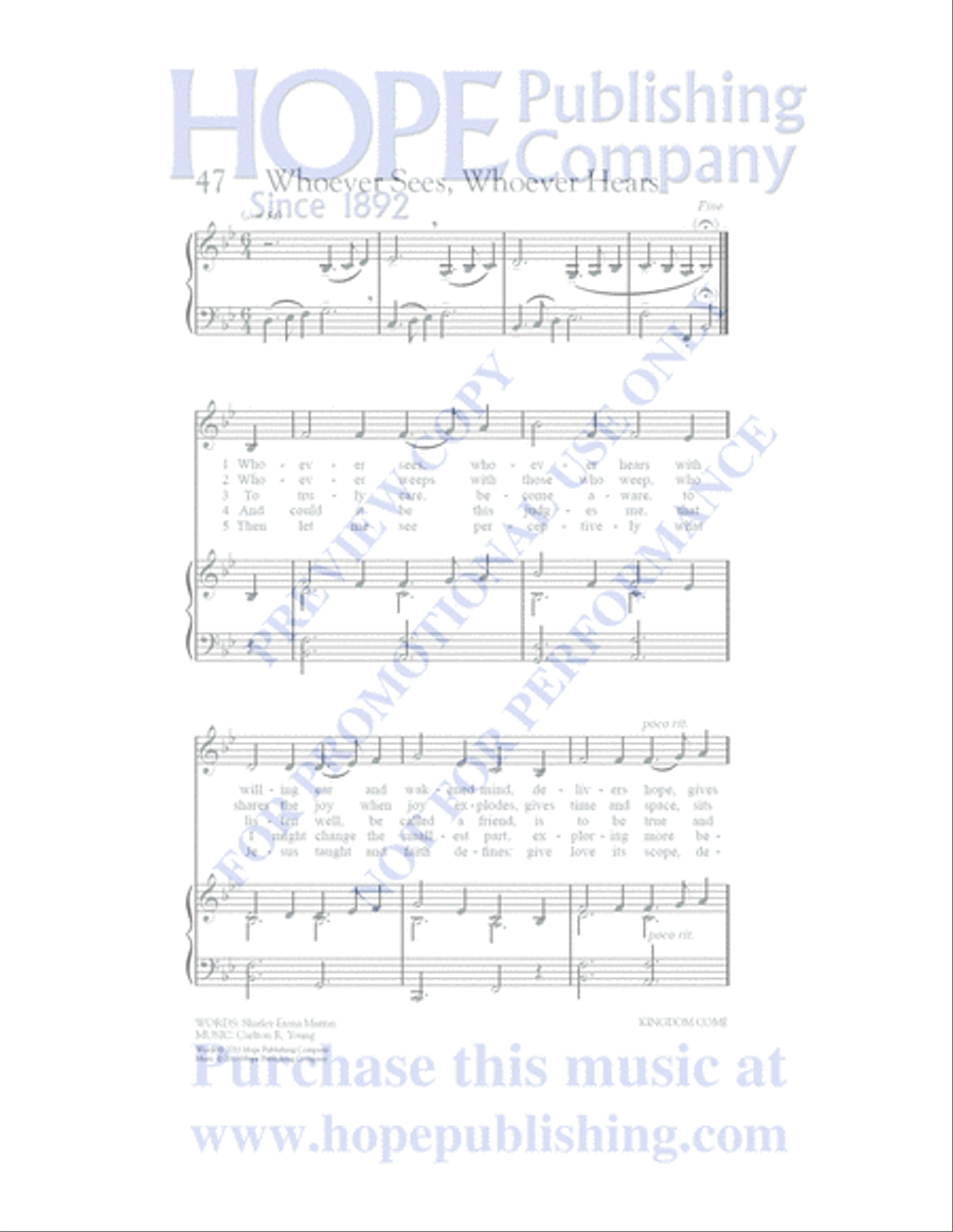 A Place at the Table Choir scores gallery preview page 142