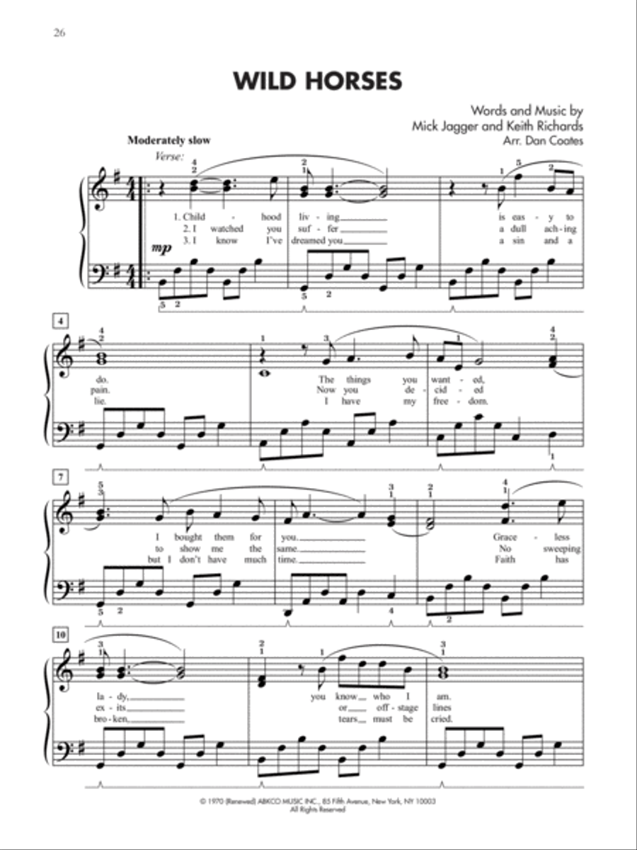 Classic Rock Hits for Teens 1-3 (Value Pack) Piano Solo scores gallery preview page 21