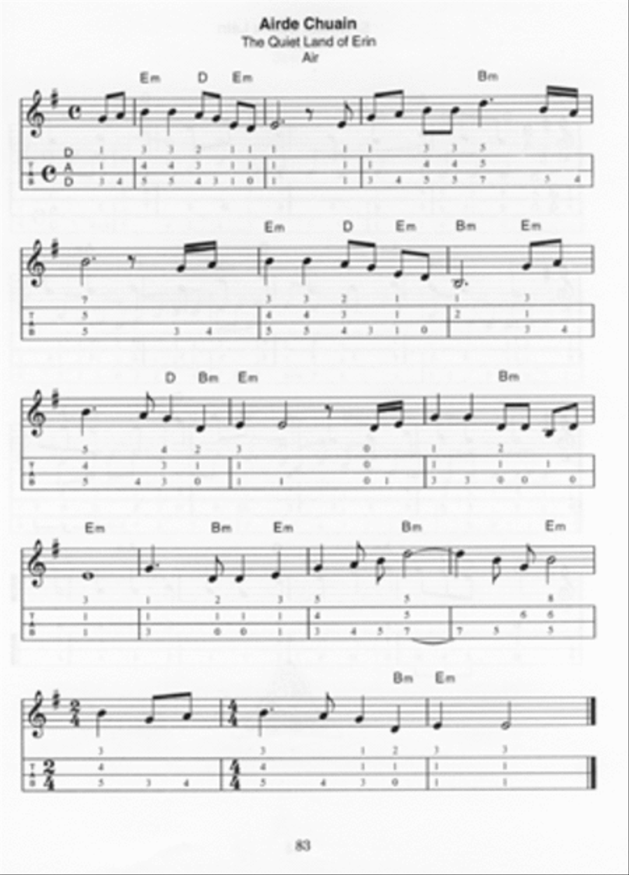 Complete Book of Celtic Music for Appalachian Dulcimer Dulcimer scores gallery preview page 3