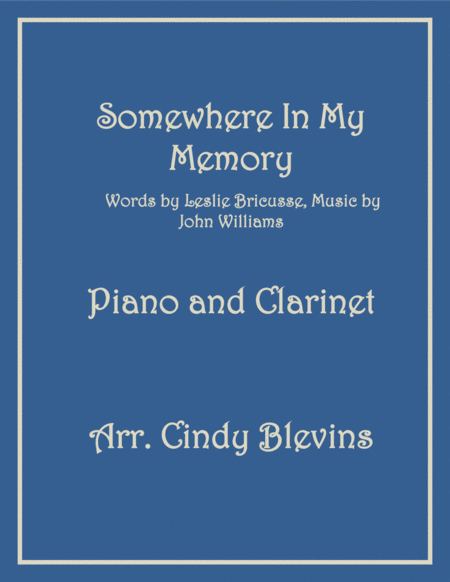 Somewhere In My Memory, for Piano and Clarinet image number null