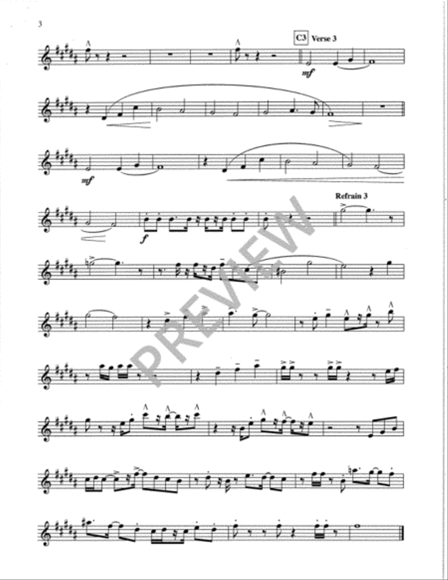 Incredible Abundance - Instrument edition Alto Saxophone scores gallery preview page 7