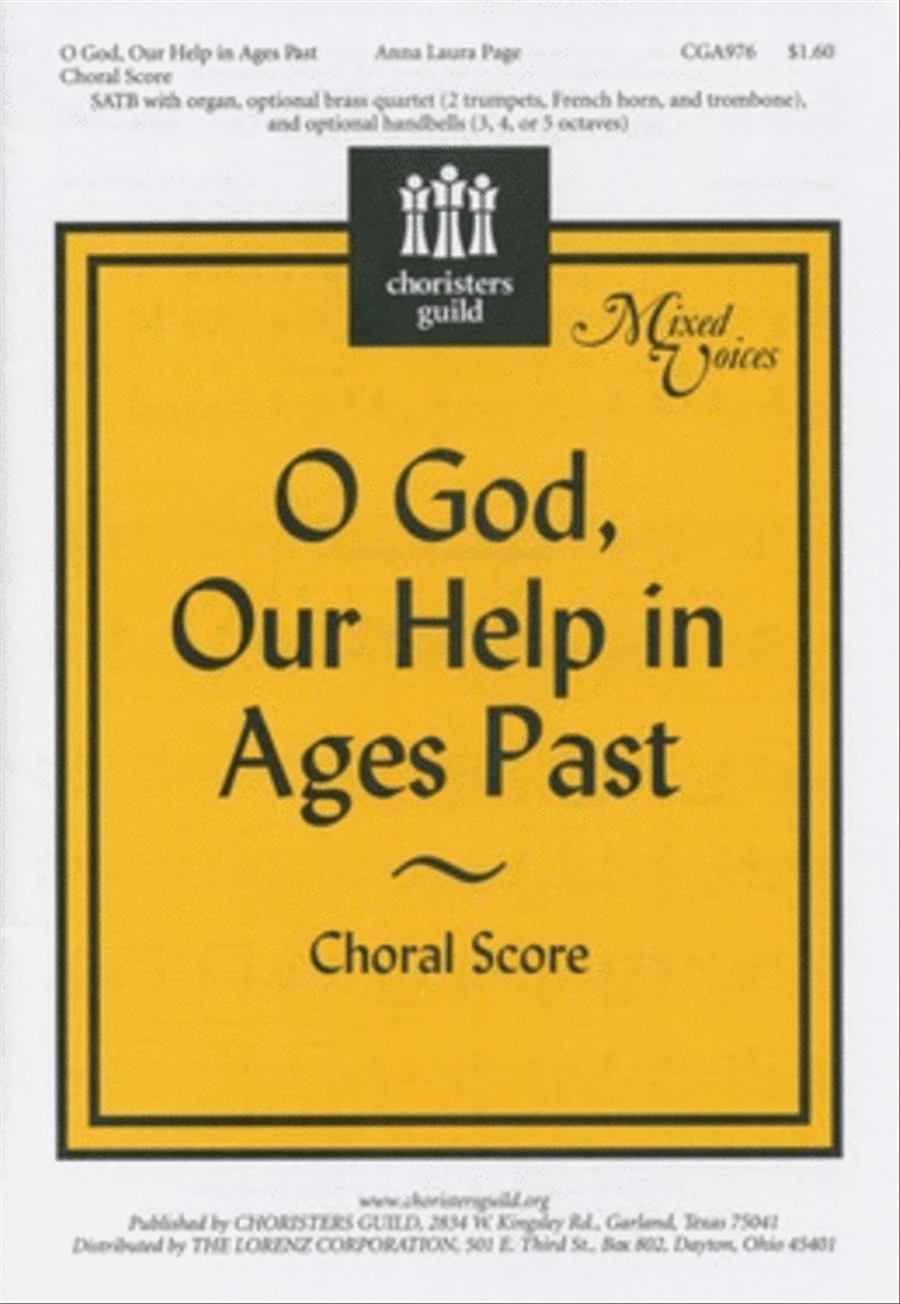 O God, Our Help in Ages Past (SATB choral score) 4-Part scores gallery preview page 1