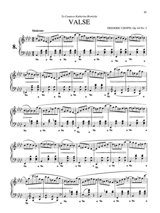 Chopin: Valse, Opus 64, No. 3