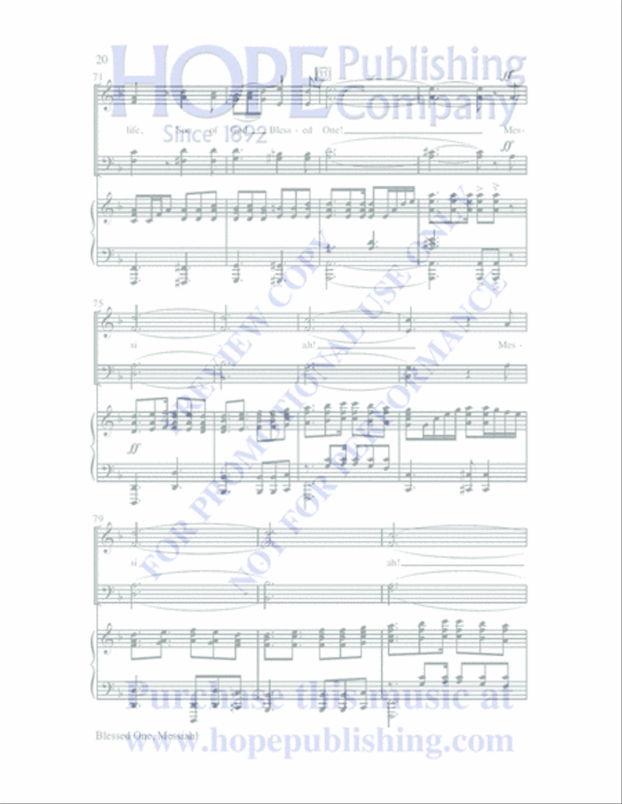My Savior's Love My Savior's Love Listening CD scores gallery preview page 22
