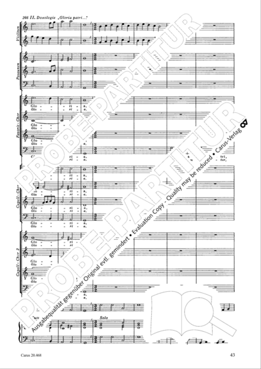 Uppsala-Magnificat 4-Part scores gallery preview page 44