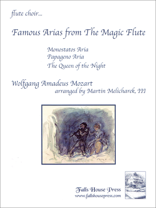Book cover for Famous Arias from the Magic Flute